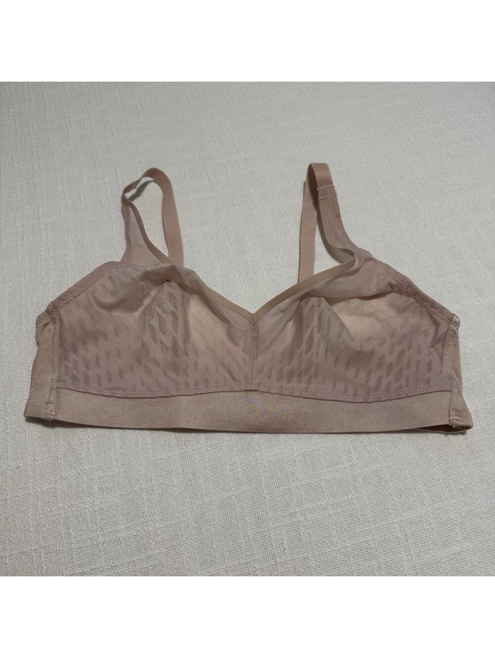 Wacoal 36C Elevated Allure Wire Free Bra Rose Dust Pink 852336 Unlined Wireless